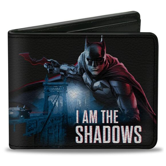 Amazon.com: DC Comics Wallet, Bifold, The Batman I am in the  1697 DC Comics Wallet, Bifold, The Batman I am in the Shadows Pose